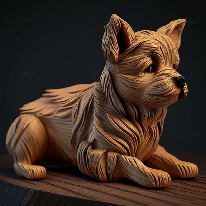 3D model Cromforlander dog (STL)
